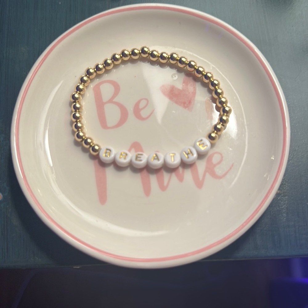 all good and breathe beaded bracelets